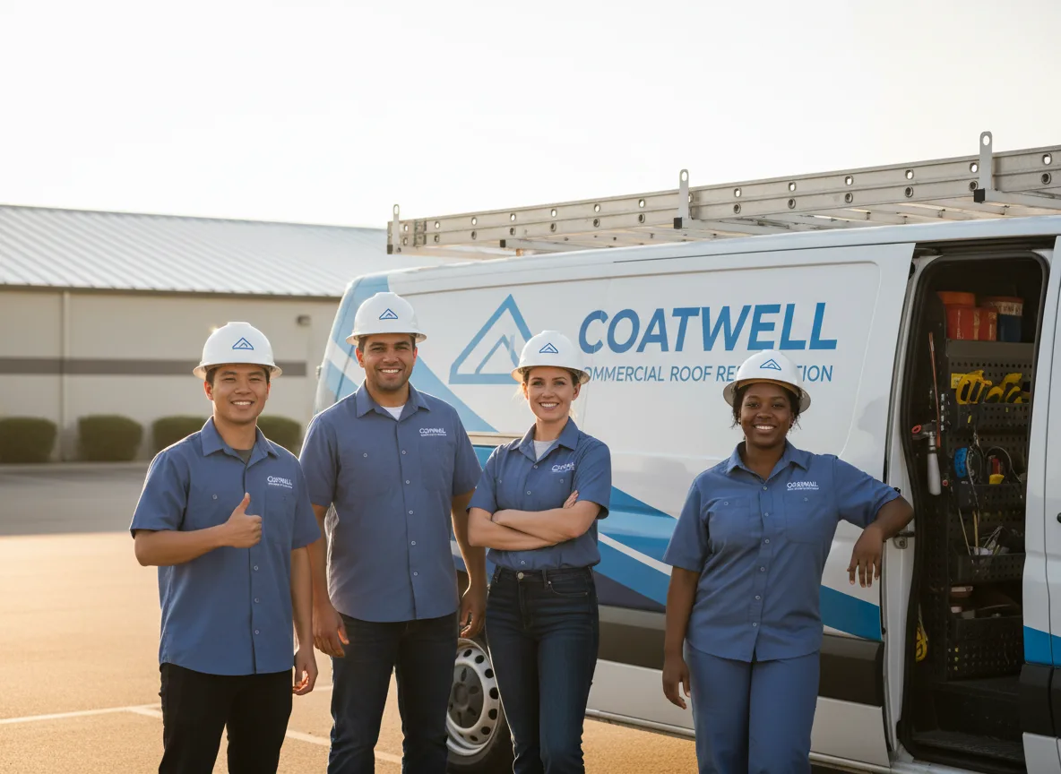 Commercial roof coating company in Calamus, IA